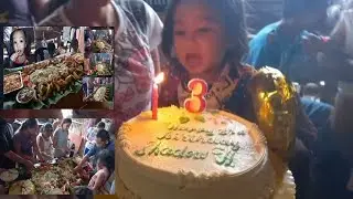 Boodle fight. Shadow H 3year old birthday celebration 😋😋