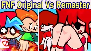 Friday Night Funkin' NEW VS OLD FNF | VS Furnace Whitty REMADE Comparison (FNF Mod)