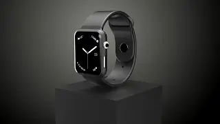 Apple watch Series 5 : Rendering work Time-lapse