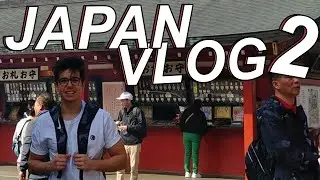 JAPAN VLOG #2 - Trying Japanese food and more...