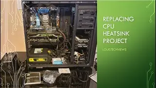 Replacing a CPU Heatsink Fan