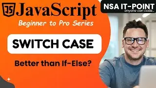25 | JavaScript Switch Case Statement | If-Else vs Switch | Beginner to Pro Guide