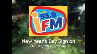 iFM Cebu New Year's Day -signon 2022