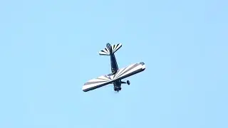 Dave Conn Stearman Aerobatic Demo at the Flying Circus Airshow 6/26/22