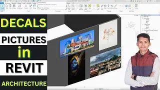 Decal in Revit || Import images in Revit