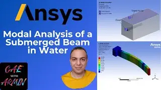 ⚙️ ANSYS Tutorial: Modal Analysis of a Submerged Beam (Modal Acoustics) 💧