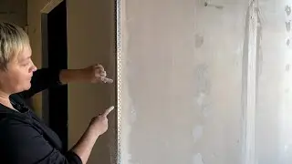 How to Prepare DRYWALL for Decorative Plaster? How to glue the JOINTS?