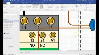 Video 12   Combining shapes to create a wiring diagram in Visio