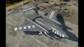 Sea Vixen F.A.W. Mk.2 - 4 фрага за 4 пуска (War Thunder)
