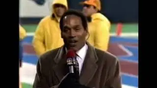 O.J. Simpson Wearing The Infamous Gloves On NBC? 12/15/1990