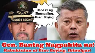 Gen. Bantag Nagpakita na! Isiniwalat kabuktutan ni Usec Boying Remulla at mga Sindikato!