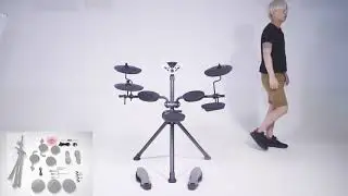 NUX DM-1 Digital Drum Kit Assembly Instructions