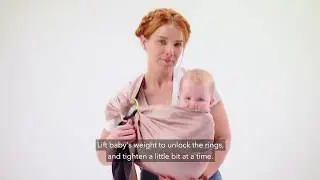 How to: Kangaroo Carry in Your Ring Sling