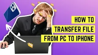 How to transfer file from PC to iPhone iOS #iphone #ios #file #filetransfer #transfer #windows11