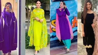 plain suit designs/trending plain suits 2021
