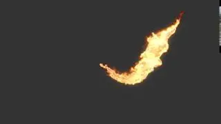 Blender Fire with Particle Emitter