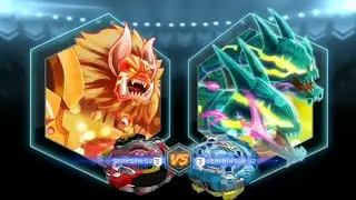 Beyblade burst app~Shu vs Jin (Spryzen S2 vs Jormuntor J2)