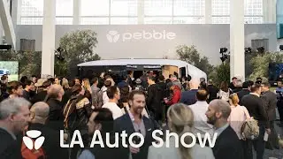 Pebble Flow Debut Highlights | LA Auto Show | All-Electric Hassle-Free RV | Pebble