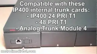 Avaya IP500 Legacy Card Carrier Base Card