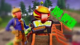 Making Durrr Burger in Fortnite