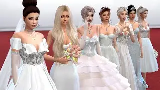 I'm in love 😍 | BEST WEDDING CC + LINKS | my favourite wedding dresses | The Sims 4 CAS