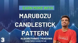 Marubozu Candlestick Pattern: #Python Coding for Algorithmic Trading #finance #metatrader5 #beginner
