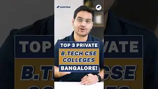 💥Top 3 Private BTech Colleges Computer Science Bangalore! Best BTech CSE Colleges! 