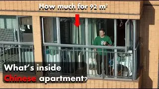 Apartment Tour in China | How much for 92 sq m? / 中国公寓参观 | 92平方米的房子租金多少？