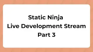 Static Ninja | Minor Details | Part 3