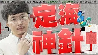 不怕美股摜破月均線？台股超長下影線！2024/11/01【老王不只三分鐘】
