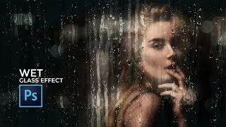 How to Create Fake Wet Glass in Photoshop | Photoshop Tutorial