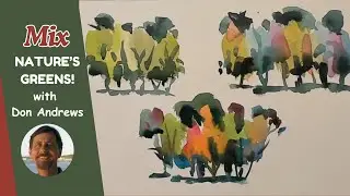 Discover the Secret to Painting NATURE'S GREENS!