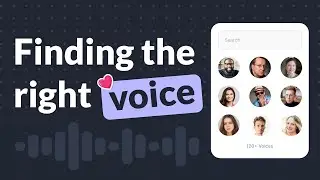 Finding the perfect voice | Murf AI