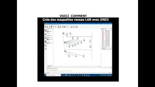 Crée de maquette réseau LAN avec GNS3