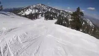 Snowboarding Comet at Heavenly