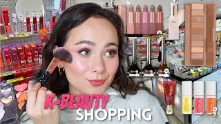 I WENT SHOPPING AT A K-BEAUTY STORE...HERE'S WHAT I GOT!