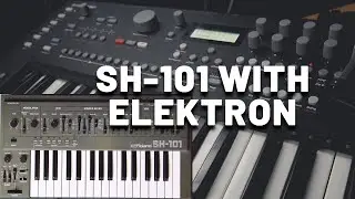 SH-101 Sound with Elektron Analog Keys | Analog Synth Demo (No Talking)