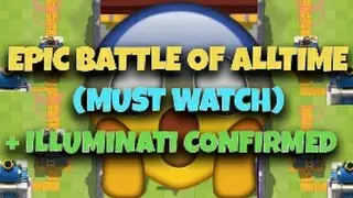 EPIC BATTLE OF ALL TIME!!!! (MUST WATCH) + ILLUMINATI CONFIRMED!!