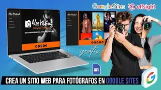 Cómo crear un sitio web moderno y profesional para Fotógrafos en Google GRATIS!