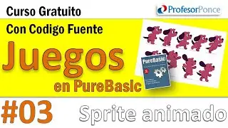 Curso de Programación de VideoJuegos en PureBasic (Programa 03 - Sprite animado)