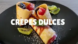 Como hacer unos deliciosos crepes dulces