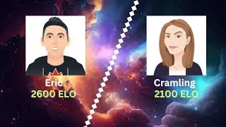 Eric (2600) vs Cramling (2100)