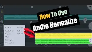 Audio Ko Normalise Kaise Karen || How To Audio Normalise form Fl Studio Mobile