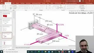 Tutorial Ansys 09/28 - Problemas 3D - Geometria simples (desenho)
