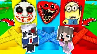 ЧТО СЛУЧИЛОСЬ В ЗАКРЫТЫХ ПОДВАЛАХ МИНЬОН ЕХЕ ПАРОВОЗИК ХАГГИ ВАГГИ ЕХЕ СИРЕНОГОЛОВЫЙ В МАЙНКРАФТ