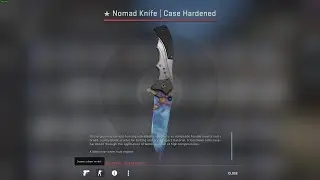 Nomad Knife Case Hardened Pull! Blue Gem?