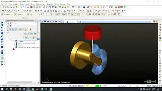 MasterCam X5 || 4-Axis Mill Example || Rotary Mill