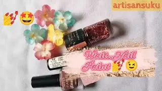 Tried some Unpopular Nail Paint 💅 #viral  #nailpaint #review #triedsomethingnew #firstvideo