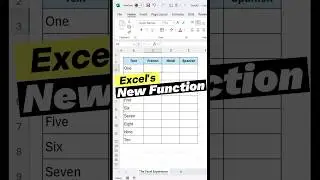 Excel's New Function - Translate... #viralshorts   #excelshorts