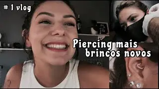 piercing & brincos novos !